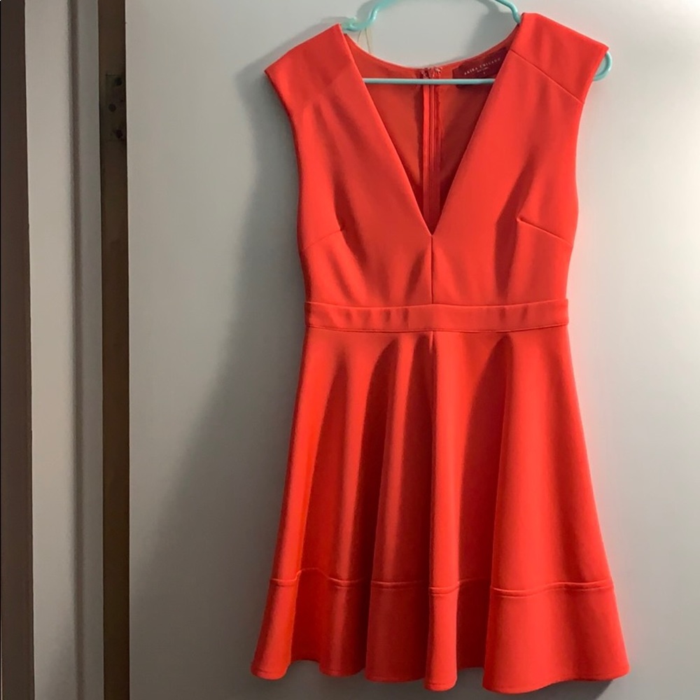Akira Coral Dress